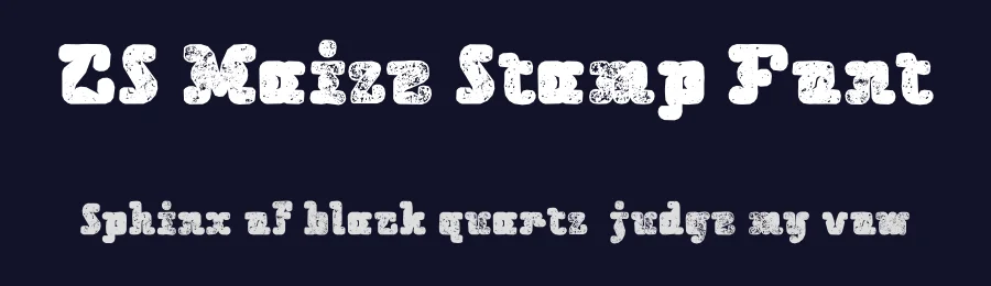 CS Maize Stamp Font by craftsupplyco — Display Font — thumbnail 2