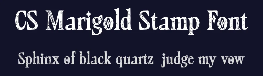 CS Marigold Stamp Font by craftsupplyco — Script Handwritten Font — thumbnail 2