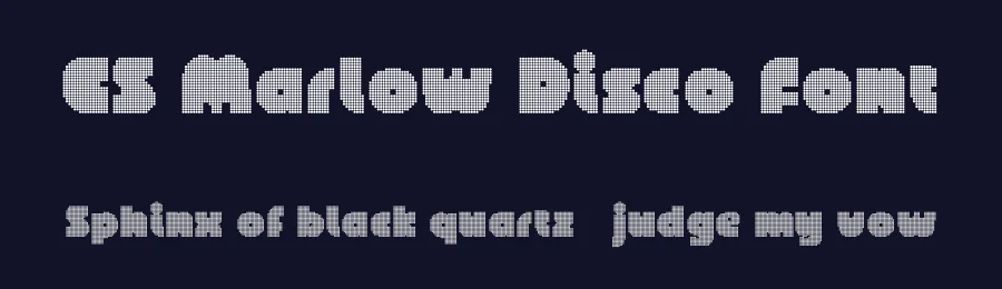 CS Marlow Disco Font by craftsupplyco — Display Font — thumbnail 2