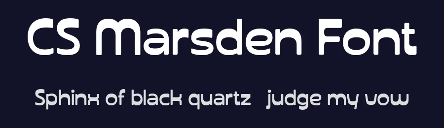 CS Marsden Font by craftsupplyco — Display Font — thumbnail 2