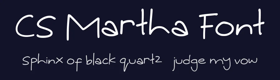 CS Martha Font by craftsupplyco — Script Handwritten Font — thumbnail 2