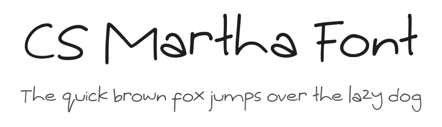 CS Martha Font by craftsupplyco — Script Handwritten Font