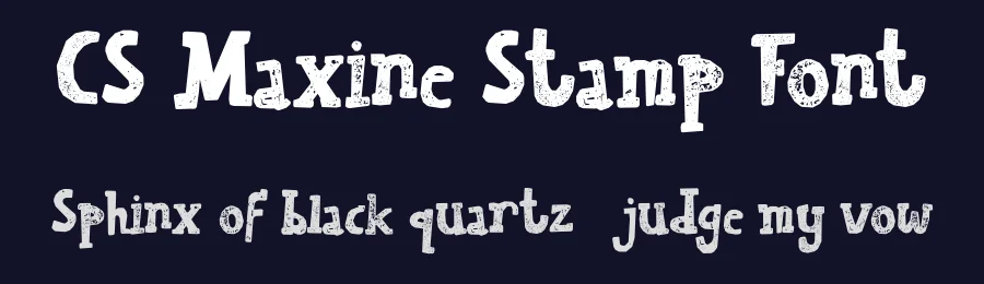 CS Maxine Stamp Font by craftsupplyco — Script Handwritten Font — thumbnail 2