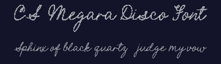 CS Megara Disco Font by craftsupplyco — Script Handwritten Font — thumbnail 2