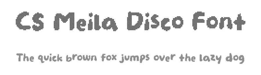 CS Meila Disco Font by craftsupplyco — Display Font