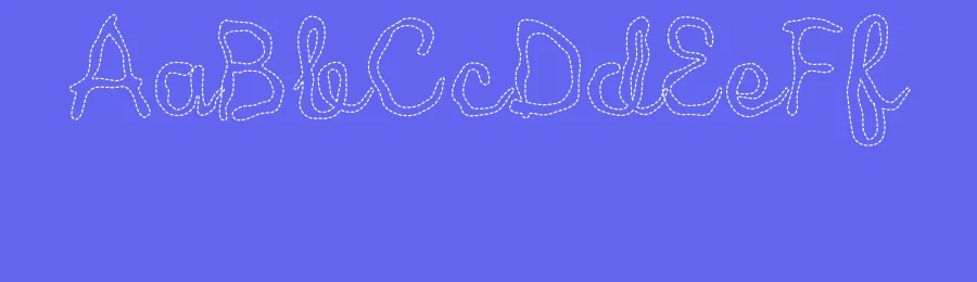CS Melanie Dashed Font by craftsupplyco — Display Font — thumbnail 3