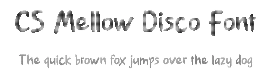 CS Mellow Disco Font by craftsupplyco — Display Font