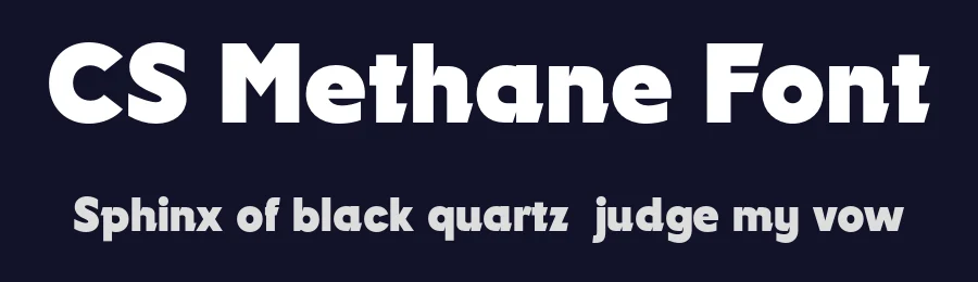 CS Methane Font by craftsupplyco — Sans Serif Font — thumbnail 2