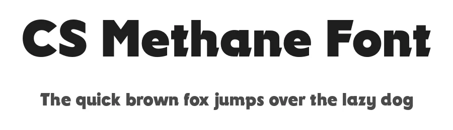 CS Methane Font by craftsupplyco — Sans Serif Font