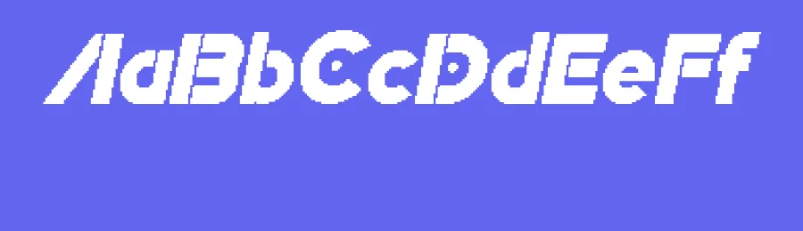 CS Micra Pixel Font by craftsupplyco — Display Font — thumbnail 3