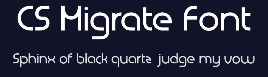 CS Migrate Font by craftsupplyco — Display Font — thumbnail 2