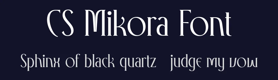 CS Mikora Font by craftsupplyco — Display Font — thumbnail 2