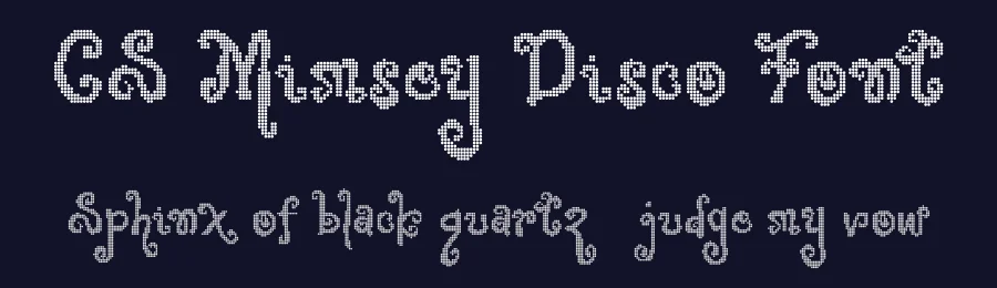 CS Mimsey Disco Font by craftsupplyco — Display Font — thumbnail 2