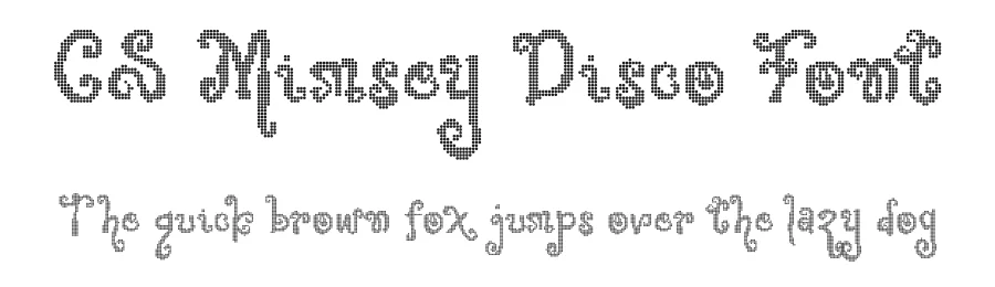 CS Mimsey Disco Font by craftsupplyco — Display Font