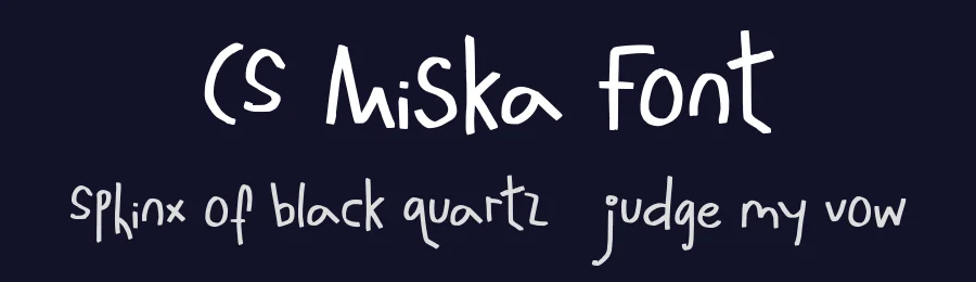 CS Miska Font by craftsupplyco — Script Handwritten Font — thumbnail 2