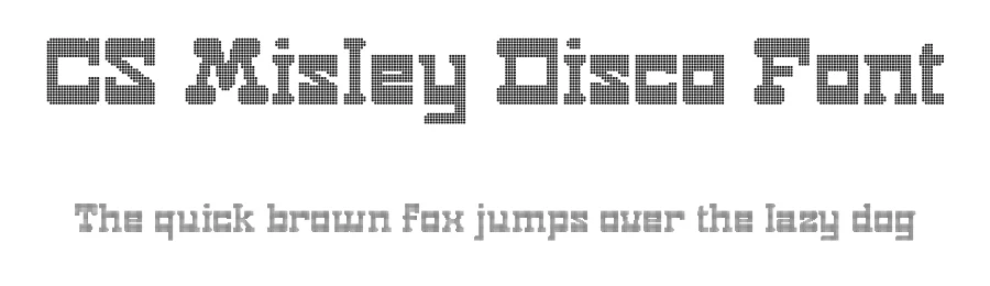 CS Misley Disco Font by craftsupplyco — Display Font