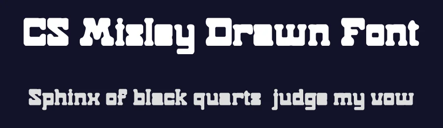 CS Misley Drawn Font by craftsupplyco — Slab Serif Font — thumbnail 2