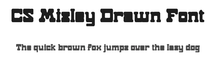 CS Misley Drawn Font by craftsupplyco — Slab Serif Font