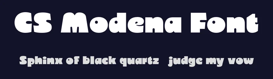 CS Modena Font by craftsupplyco — Display Font — thumbnail 2