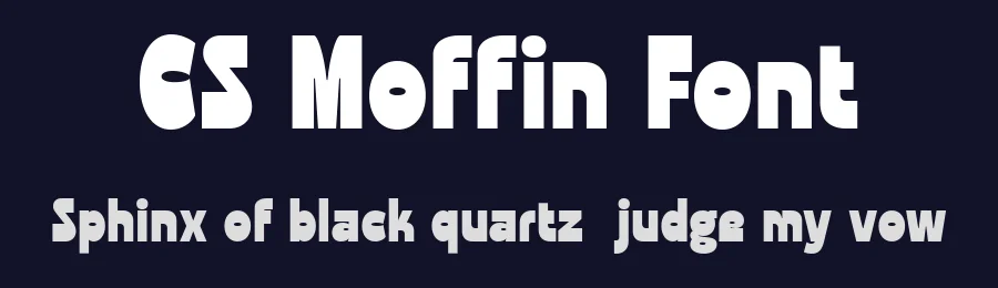 CS Moffin Font by craftsupplyco — Display Font — thumbnail 2