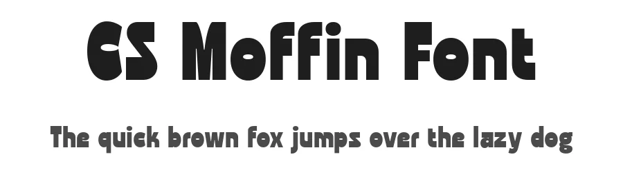 CS Moffin Font by craftsupplyco — Display Font