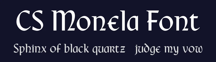 CS Monela Font by craftsupplyco — Display Font — thumbnail 2