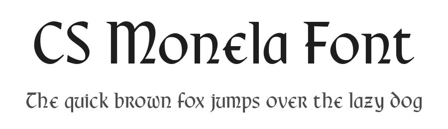 CS Monela Font by craftsupplyco — Display Font