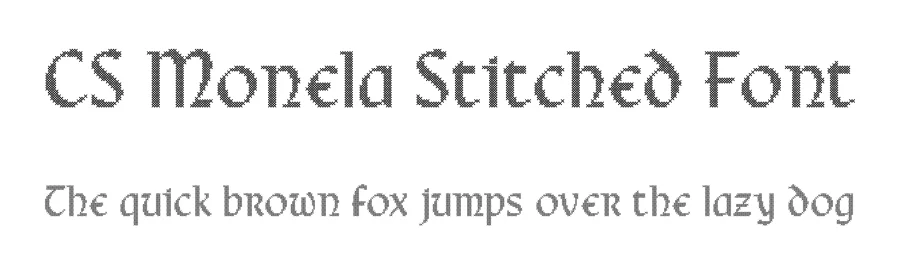CS Monela Stitched Font by craftsupplyco — Script Handwritten Font