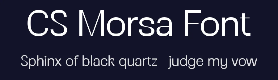 CS Morsa Font by Craft Supply Co. — Sans Serif Font — thumbnail 2