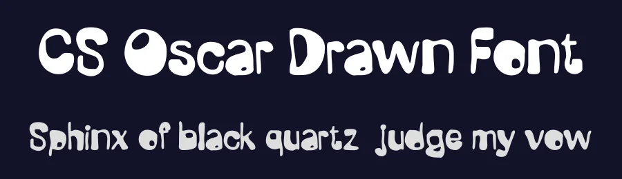 CS Oscar Drawn Font by craftsupplyco — Display Font — thumbnail 2