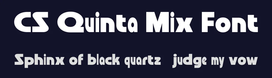 CS Quinta Mix Font by craftsupplyco — Sans Serif Font — thumbnail 2