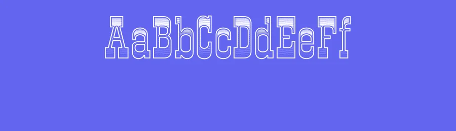 CS Ralphie Stippled Font by craftsupplyco — Display Font — thumbnail 3