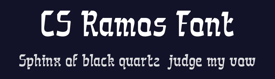 CS Ramos Font by craftsupplyco — Display Font — thumbnail 2