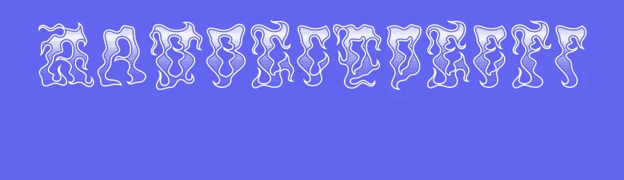 CS Rampage Stippled Font by craftsupplyco — Display Font — thumbnail 3