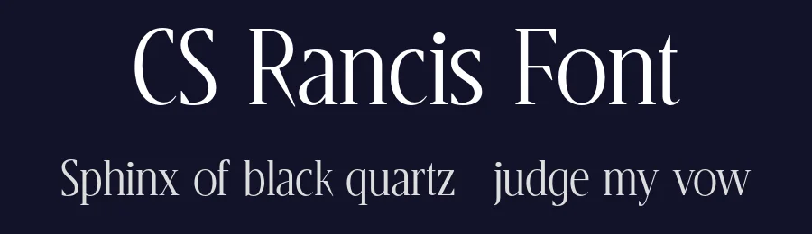 CS Rancis Font by craftsupplyco — Display Font — thumbnail 2