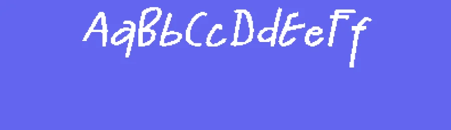 CS Raving Pixel Font by craftsupplyco — Script Handwritten Font — thumbnail 3