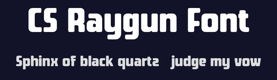 CS Raygun Font by craftsupplyco — Display Font — thumbnail 2