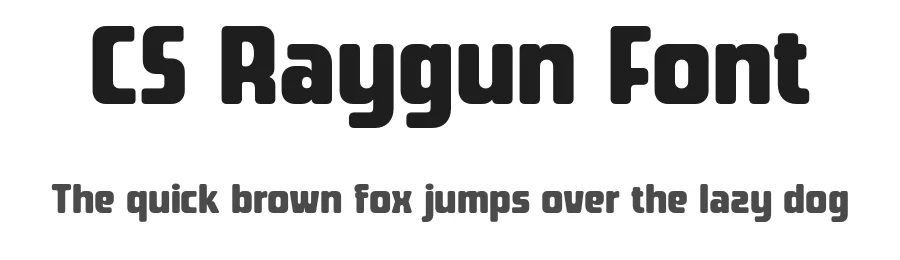 CS Raygun Font by craftsupplyco — Display Font