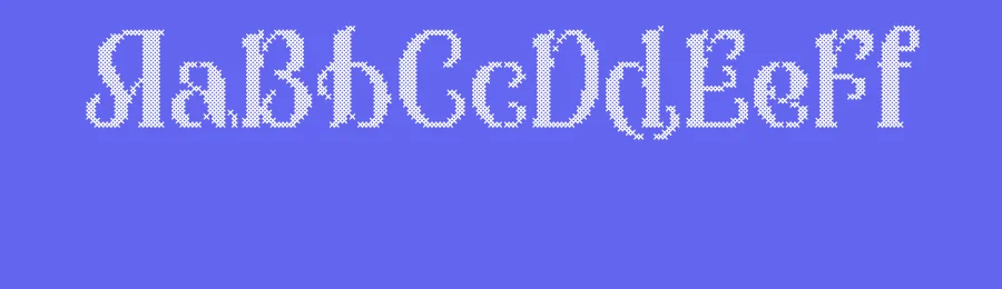 CS Redina Stitched Font by craftsupplyco — Display Font — thumbnail 3
