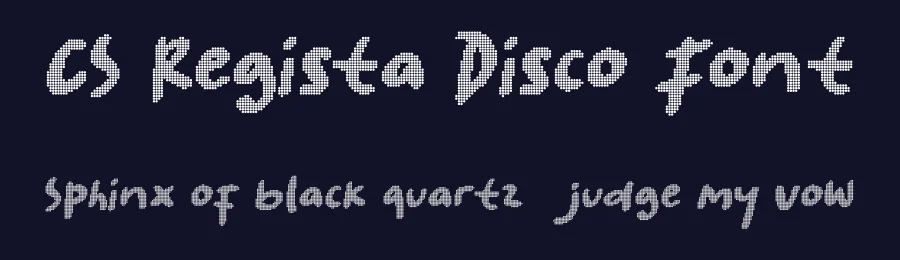CS Regista Disco Font by craftsupplyco — Script Handwritten Font — thumbnail 2