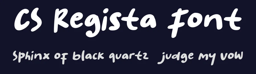 CS Regista Font by craftsupplyco — Script Handwritten Font — thumbnail 2