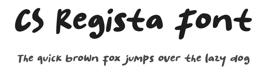 CS Regista Font by craftsupplyco — Script Handwritten Font
