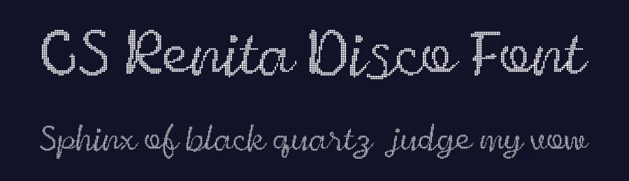 CS Renita Disco Font by craftsupplyco — Script Handwritten Font — thumbnail 2