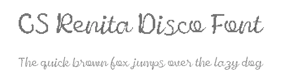 CS Renita Disco Font by craftsupplyco — Script Handwritten Font