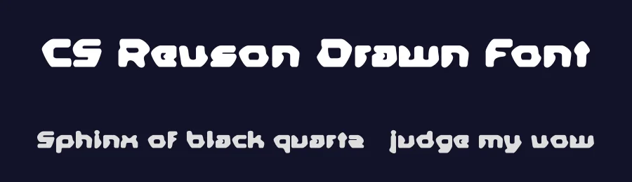 CS Revson Drawn Font by craftsupplyco — Display Font — thumbnail 2