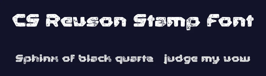 CS Revson Stamp Font by craftsupplyco — Display Font — thumbnail 2