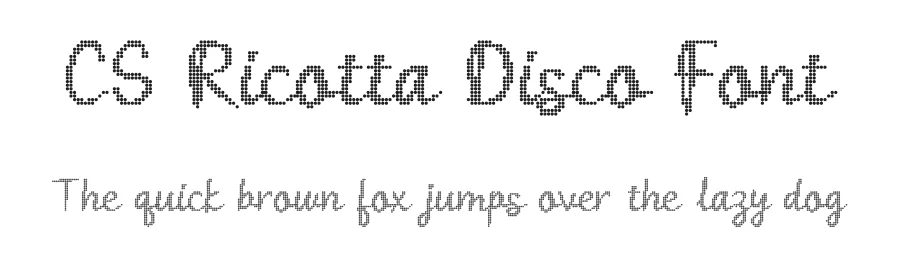 CS Ricotta Disco Font by craftsupplyco β Script Handwritten Font