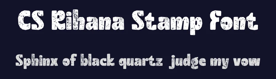 CS Rihana Stamp Font by craftsupplyco — Display Font — thumbnail 2