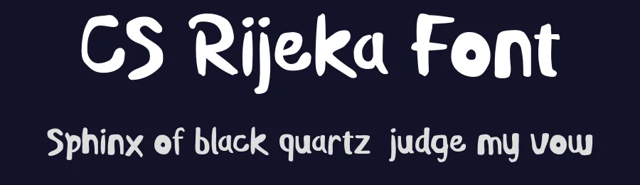 CS Rijeka Font by craftsupplyco — Display Font — thumbnail 2
