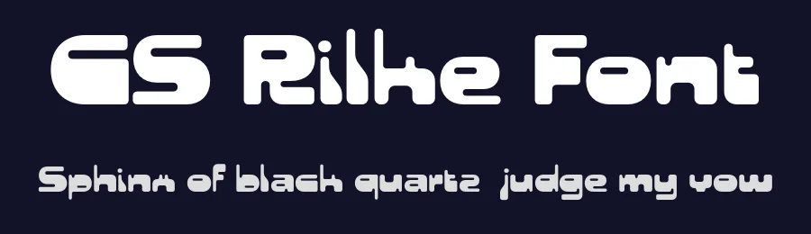 CS Rilke Font by craftsupplyco — Display Font — thumbnail 2